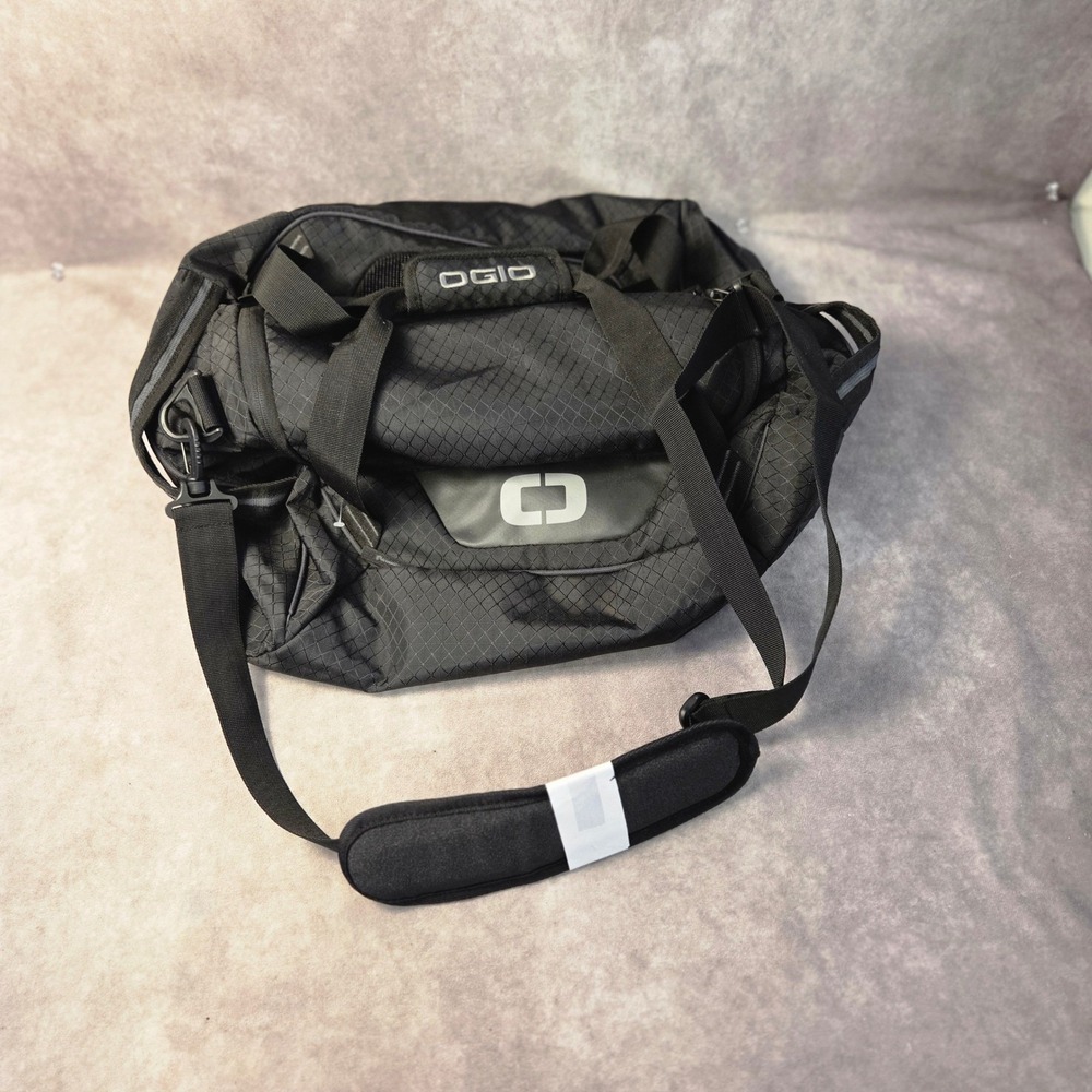 OGIO Black Diamond Ripstop Duffel Bag Gym Travel Sports Gear Shoulder Strap Bag